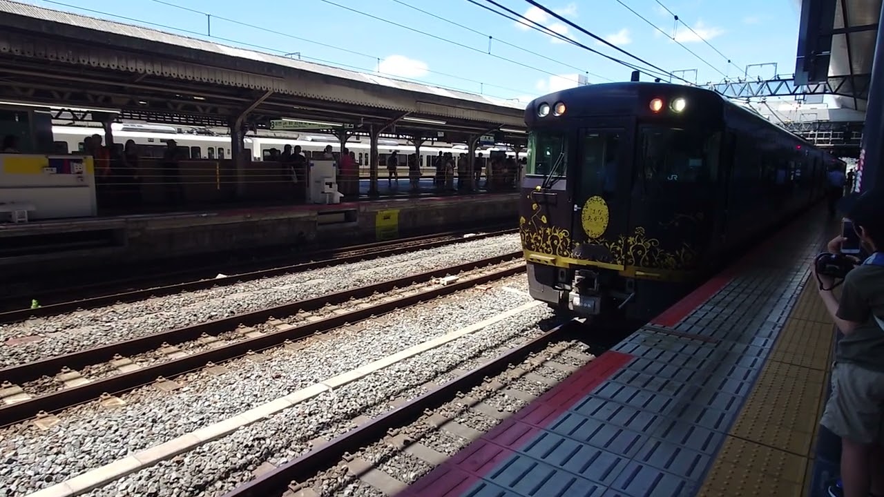はなあかり敦賀行き京都駅発車（ミュージックホーン有り）