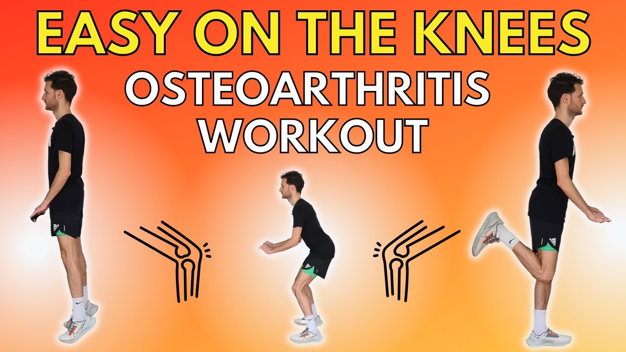 20 Minute EASY ON THE KNEES Osteoarthritis Exercises (*Follow Along*)