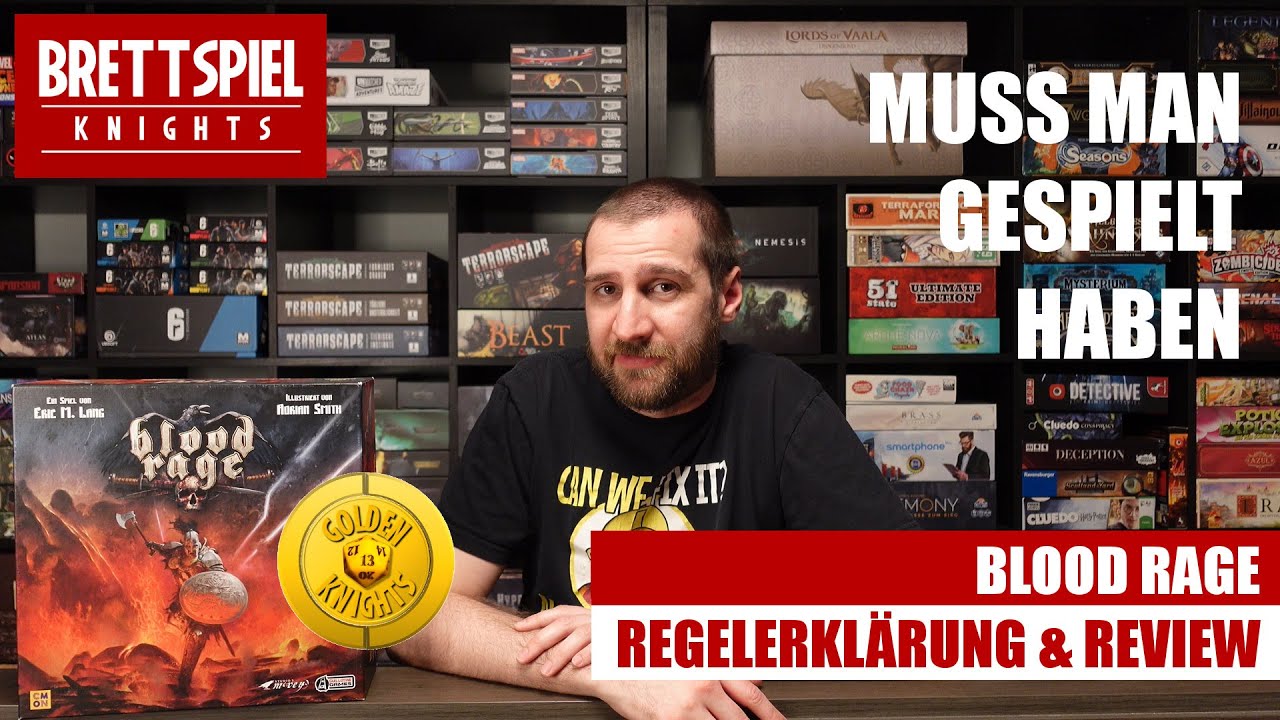 Blood Rage Brettspiel - Regelerklärung und Review