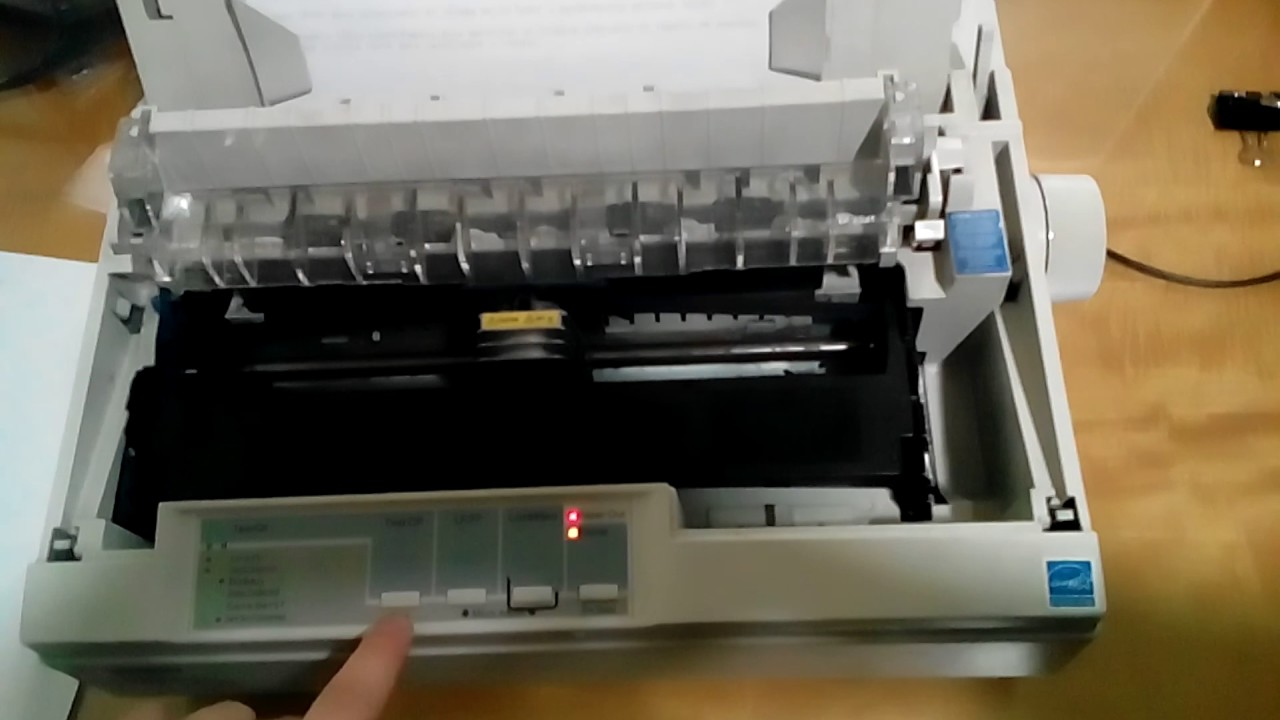 Como configurar la Impresora Epson LX300+II - Español