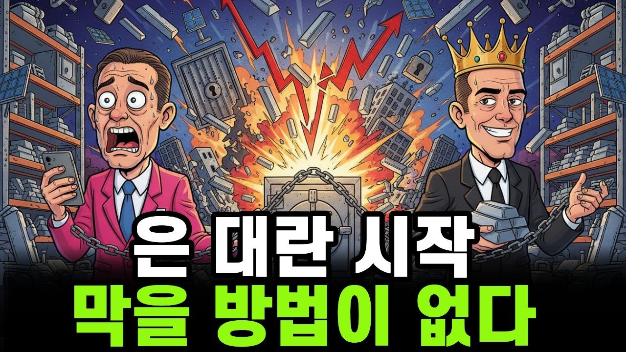 중국이 수출 막자 재고 850톤 붕괴… 은 가격 폭발 임계점 왔다.