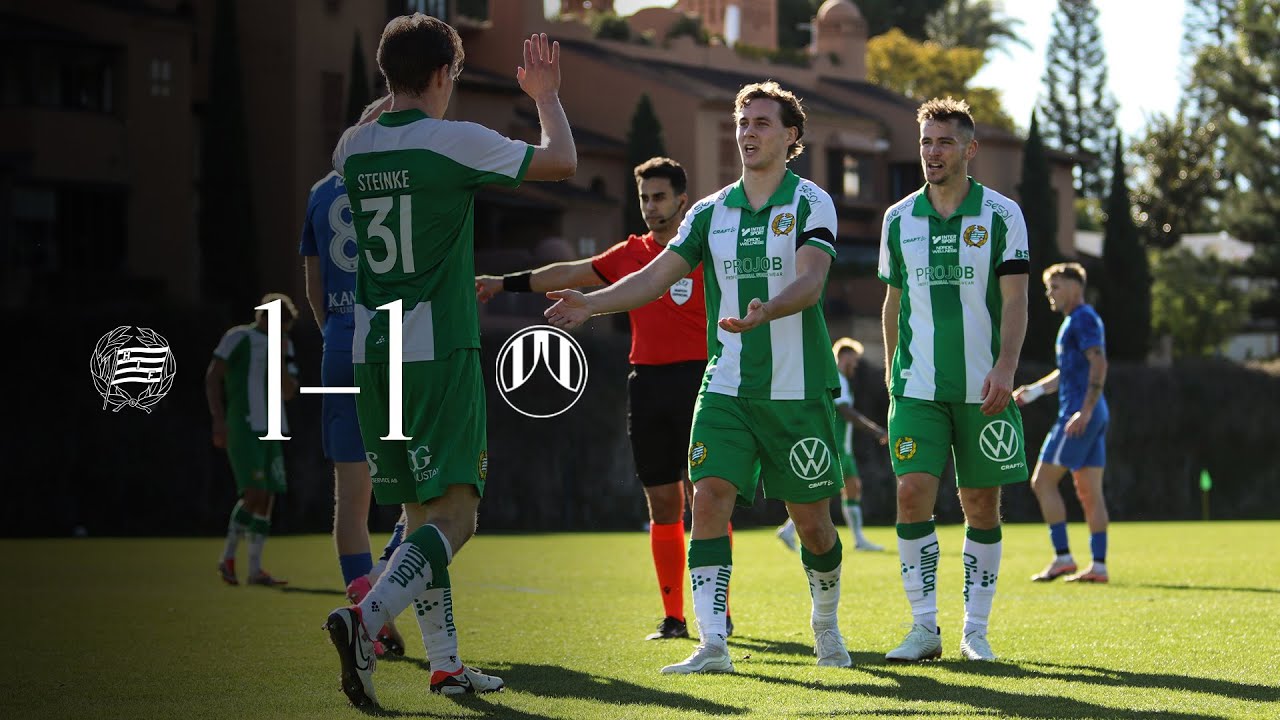 SAMMANDRAG | Hammarby 1-1 Slovan Liberec