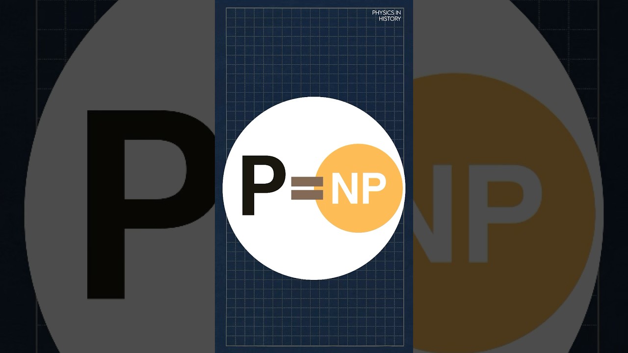 P vs NP problem explained simply ✍️ #history #maths #mathematics #science