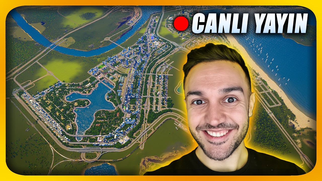 Cities Skylines 🔴 Canlı Yayın