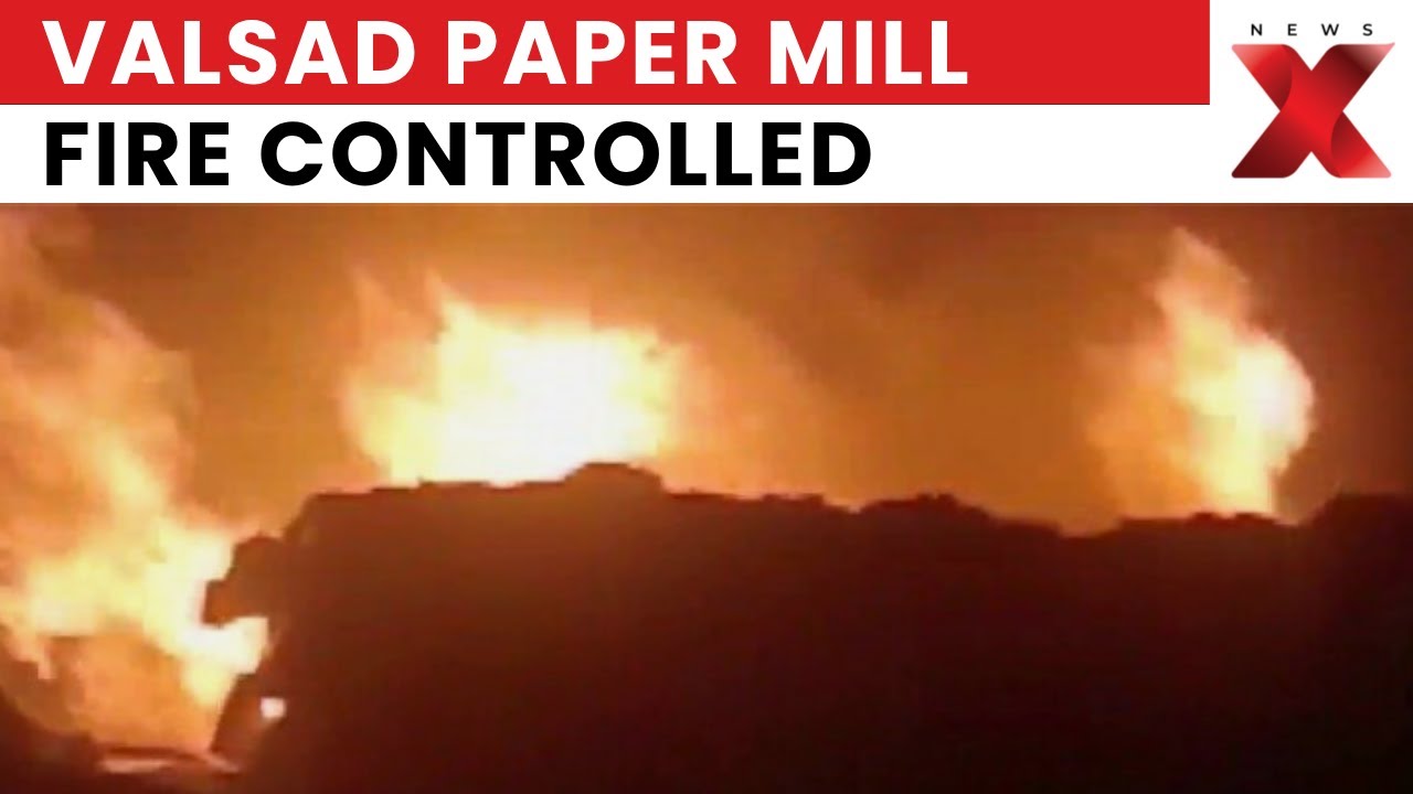 Breaking: Paper Mill Fire in Valsad Gujarat Controlled, No Casualties | NewsX