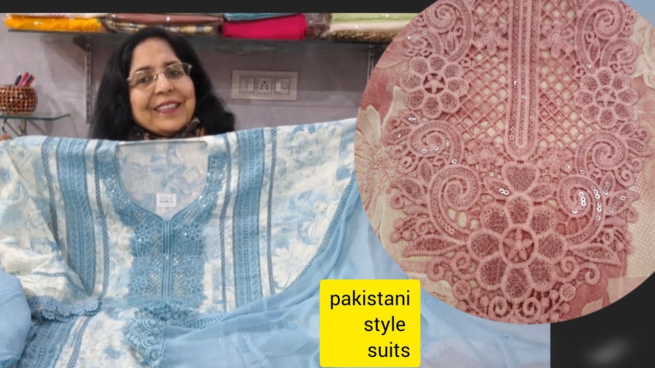 first time  Inaya brand  😍laces वाले  #Boutique  style suits हर सूट  पसंद  आएगा ,गांरटी  हमारी
