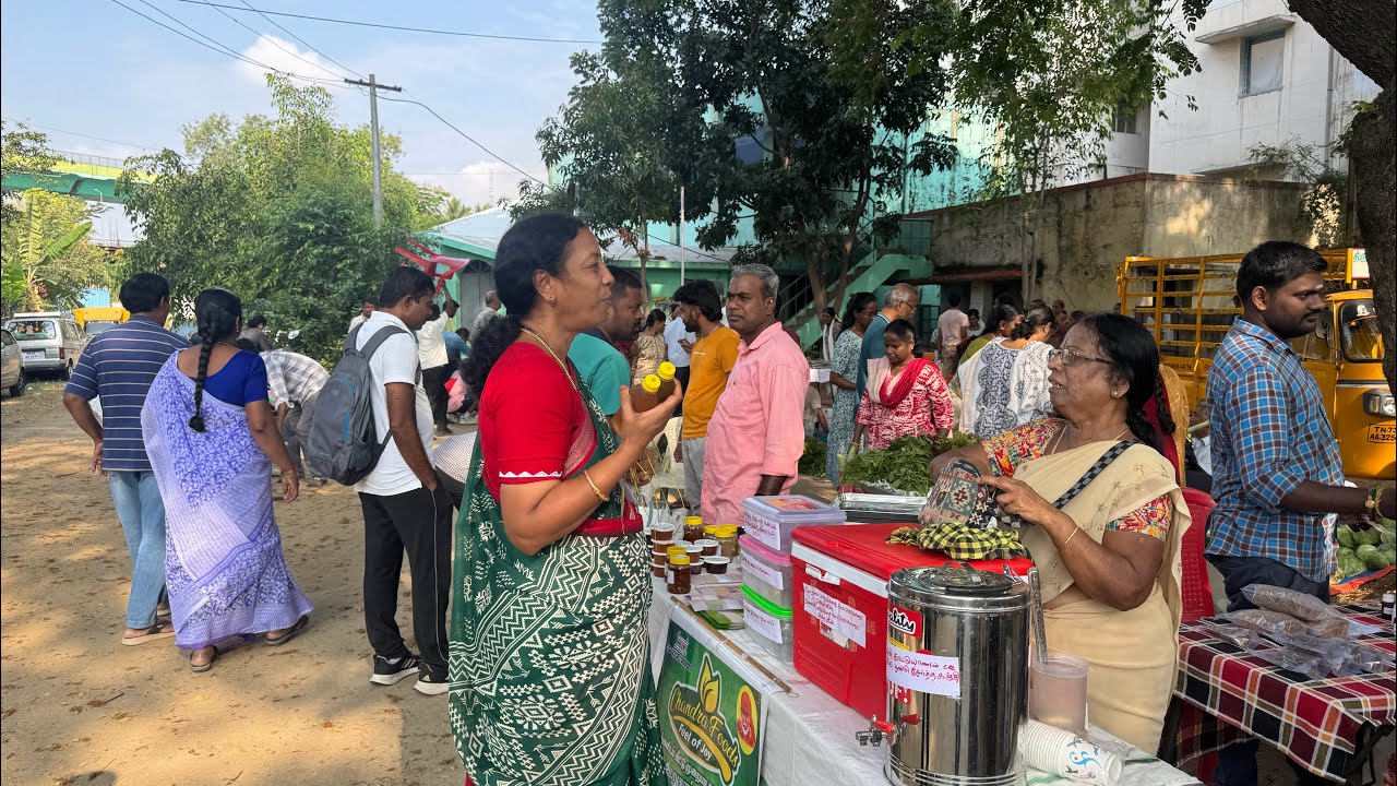 சேலத்தில் நடக்கும் மரபுச் சந்தைக்கு சென்று வந்தேன்!!!
