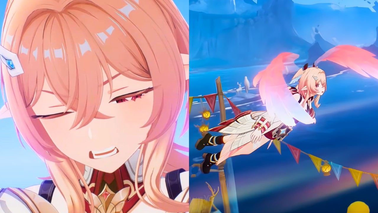 Linnea gets forced to use her True Powers to protect her Sister (Genshin 6.5 Animated Cutscene)