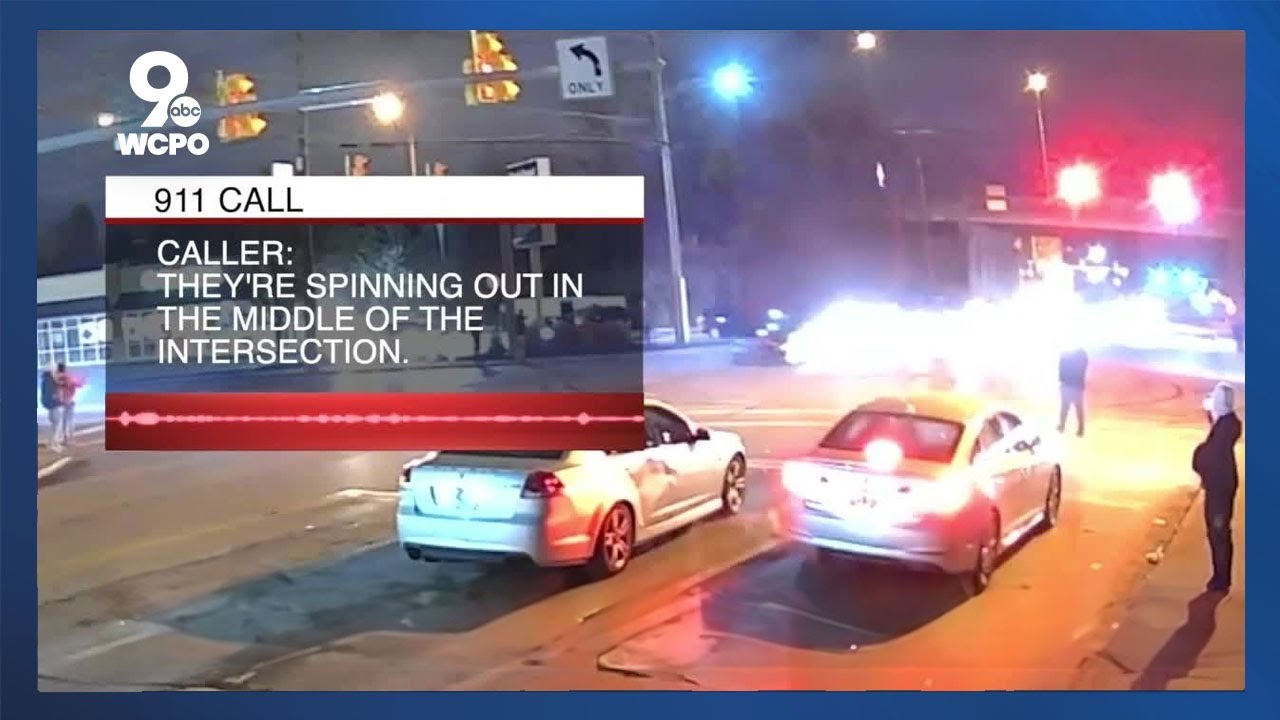 Street takeovers stop traffic in downtown Cincinnati on New Year's Eve