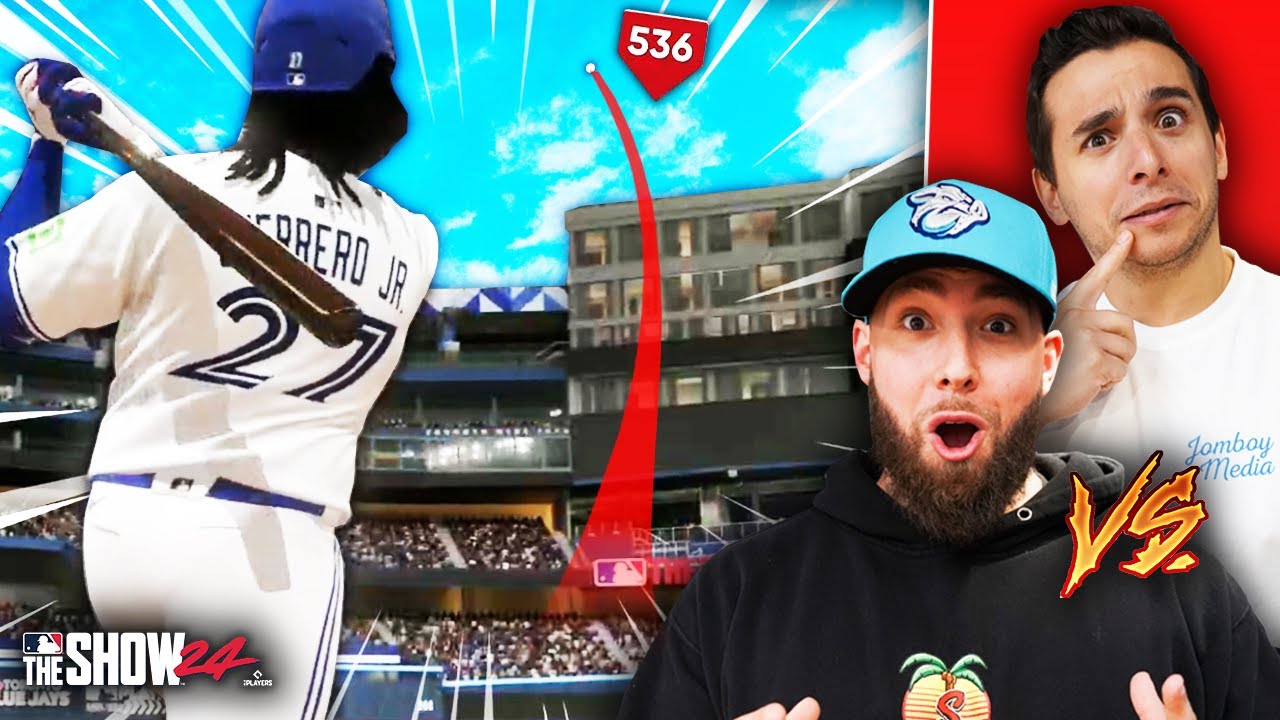 Hitting the LONGEST HOMERS with VLADDY (Challenge of the Week)
