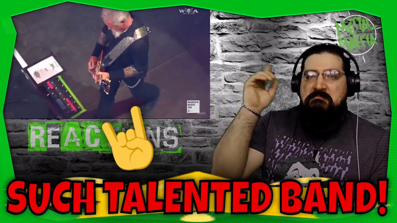 Demons & Wizards - 2 Songs - Live at Wacken Open Air 2019 | METTAL MAFFIA | REACTION | MAGZ