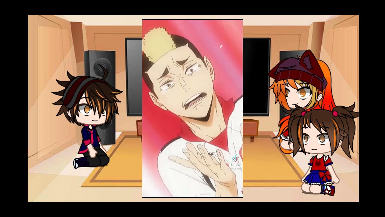 Noyahina kid react to their parents and team (haikyuu gacha club)