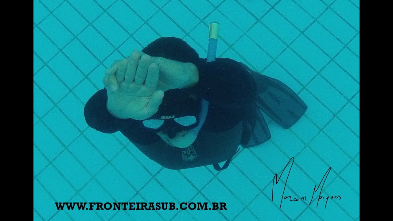 O MELHOR Curso Mergulho Livre PARA Treino de apneia DICAS de Pesca Sub Fronteira Sub