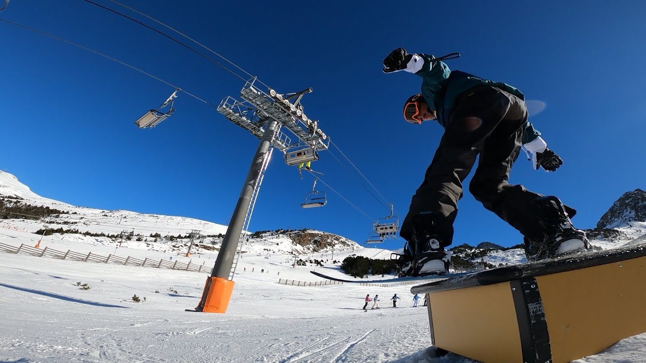 Hard water Pov (snowboard) Pas de La Casa