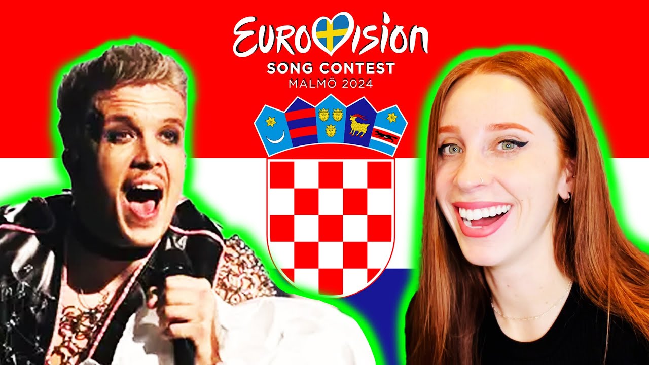 LET'S REACT TO CROATIA'S SONG FOR EUROVISION 2024 // BABY LASAGNA 