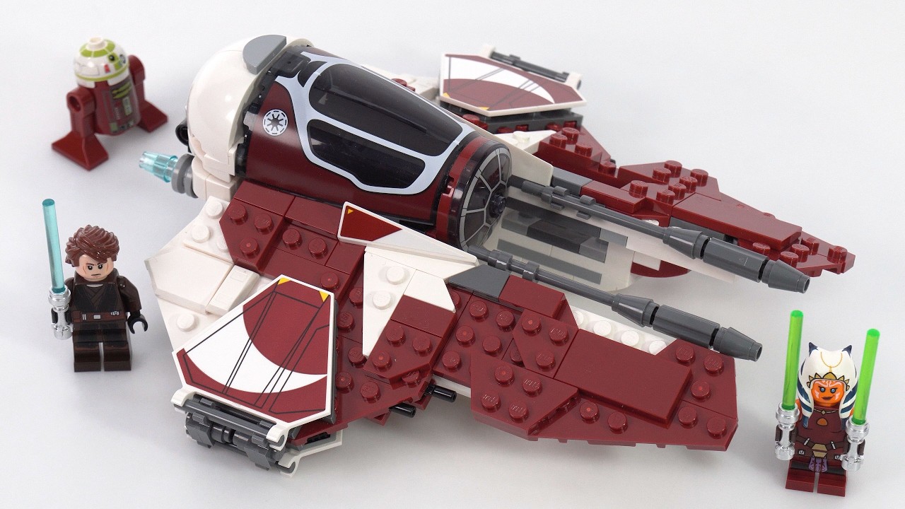LEGO Star Wars 2025 Ahsoka's Jedi Interceptor review! ETA-2 Actis 75401 #NotSponsored