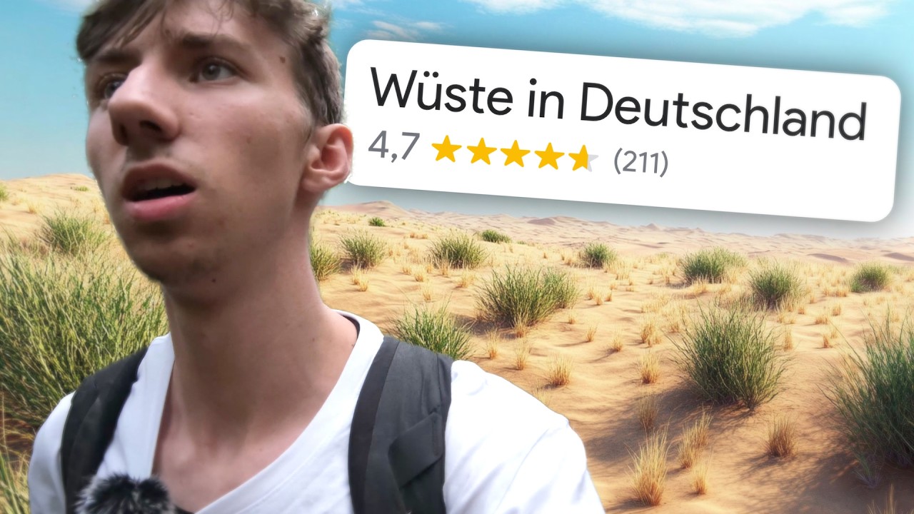 Ich erkunde die seltsamsten Google Maps Orte Deutschlands