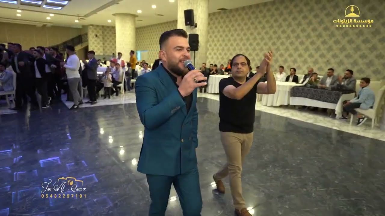 الفنان محمد النعيمي من أفراح عشيره البوسالم زفاف العريس احمد ج1
