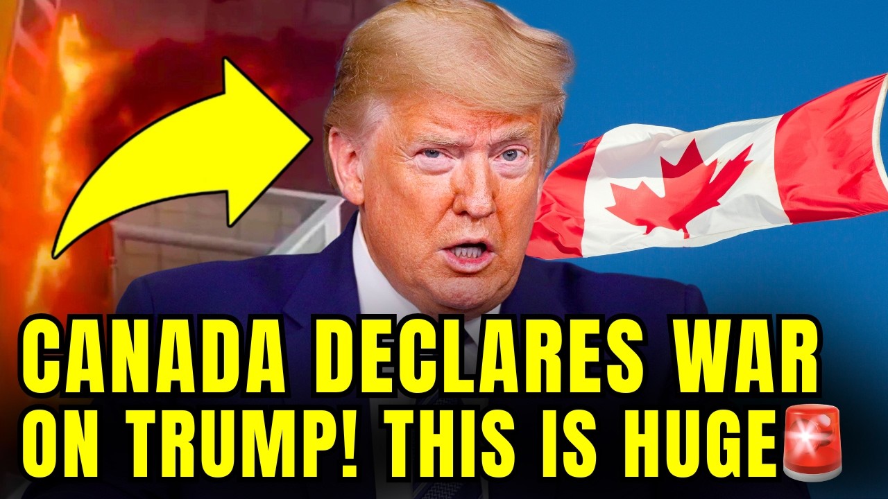 🚨Trump SCRAMBLES As Canada Just Declared WAR ON AMERICA