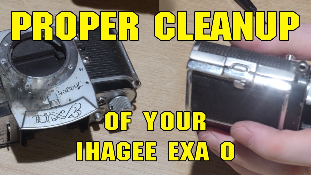 How to properly clean/polish your Ihagee EXA without damaging it