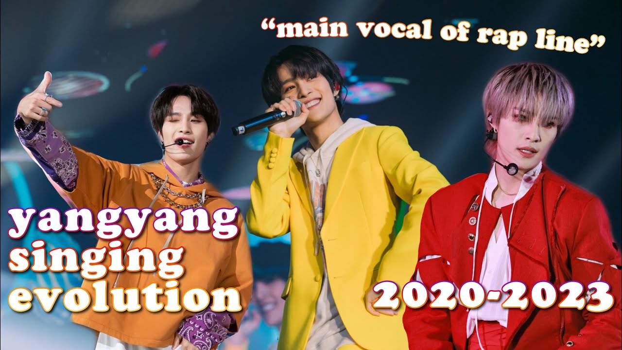 yangyang's singing evolution 2020-2023