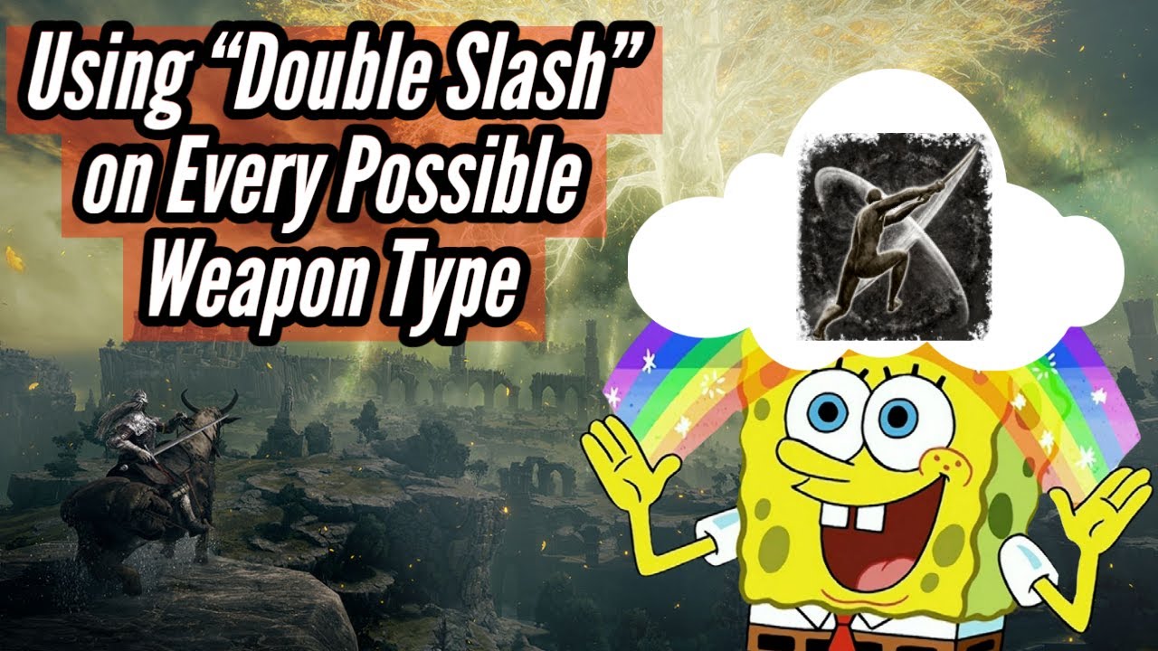 Using Double Slash on All Possible Weapon Types [Elden Ring Invasion] *Teamed Once with Chase! TY!