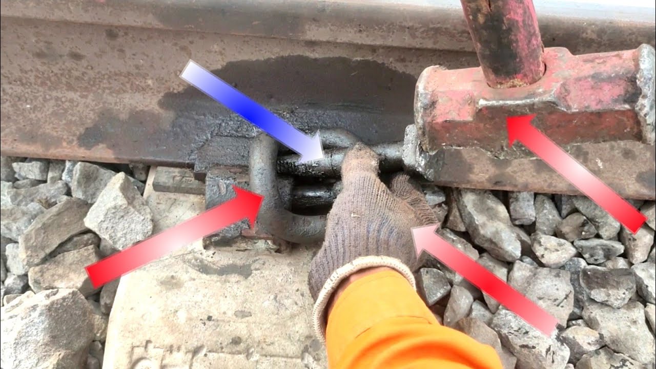 my 13 day's work railway group d trackman job #ERC Re fitting in rail  #railway group d work video