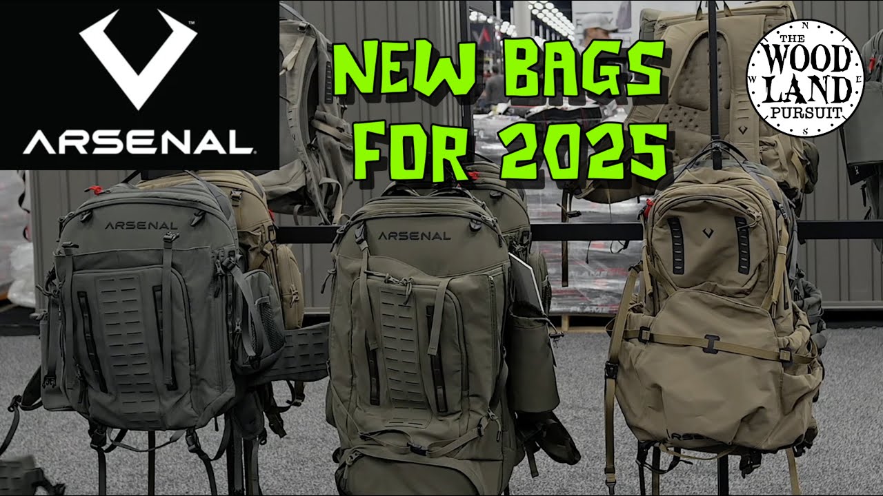 New Arsenal Hunting Packs/Bags for the 2025 season.