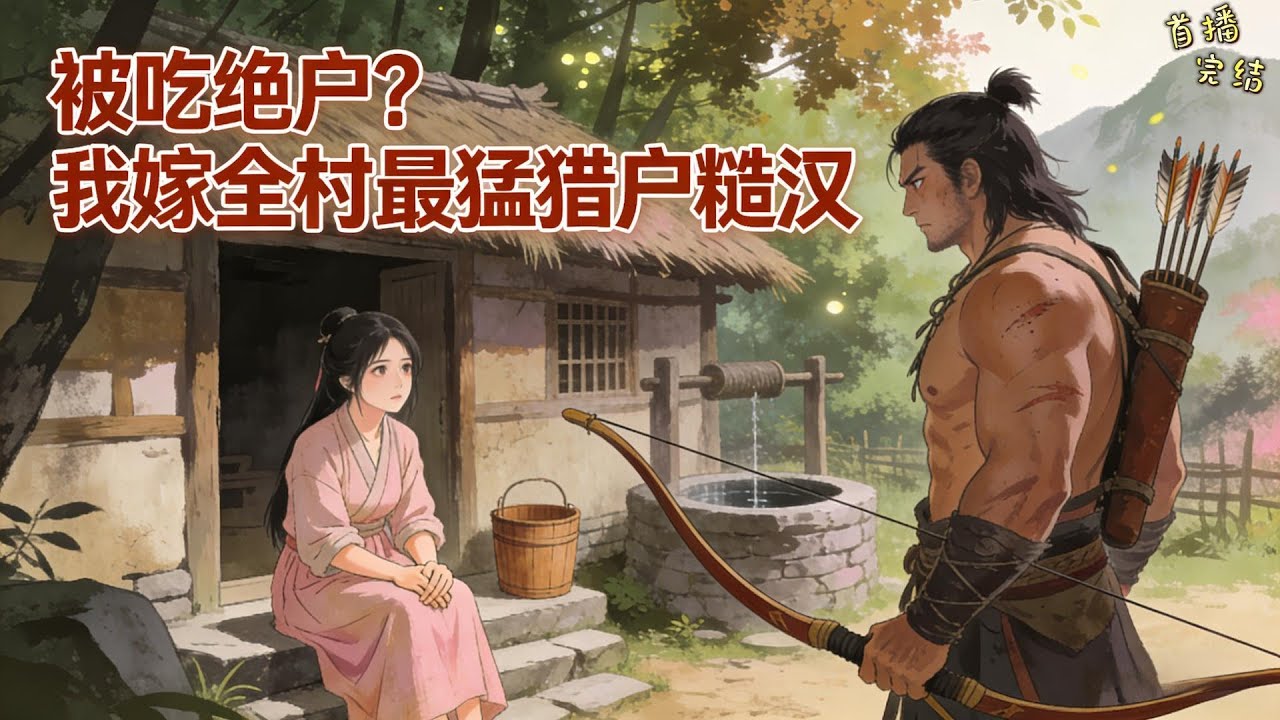 《被吃绝户？我嫁全村最猛猎户糙汉》成了被吃绝户的孤女，名声被毁，被传克父克母， 一时间十里八村无人敢娶，避她如蛇蝎。。。#有声漫画#种田#穿越#爽文#猎户