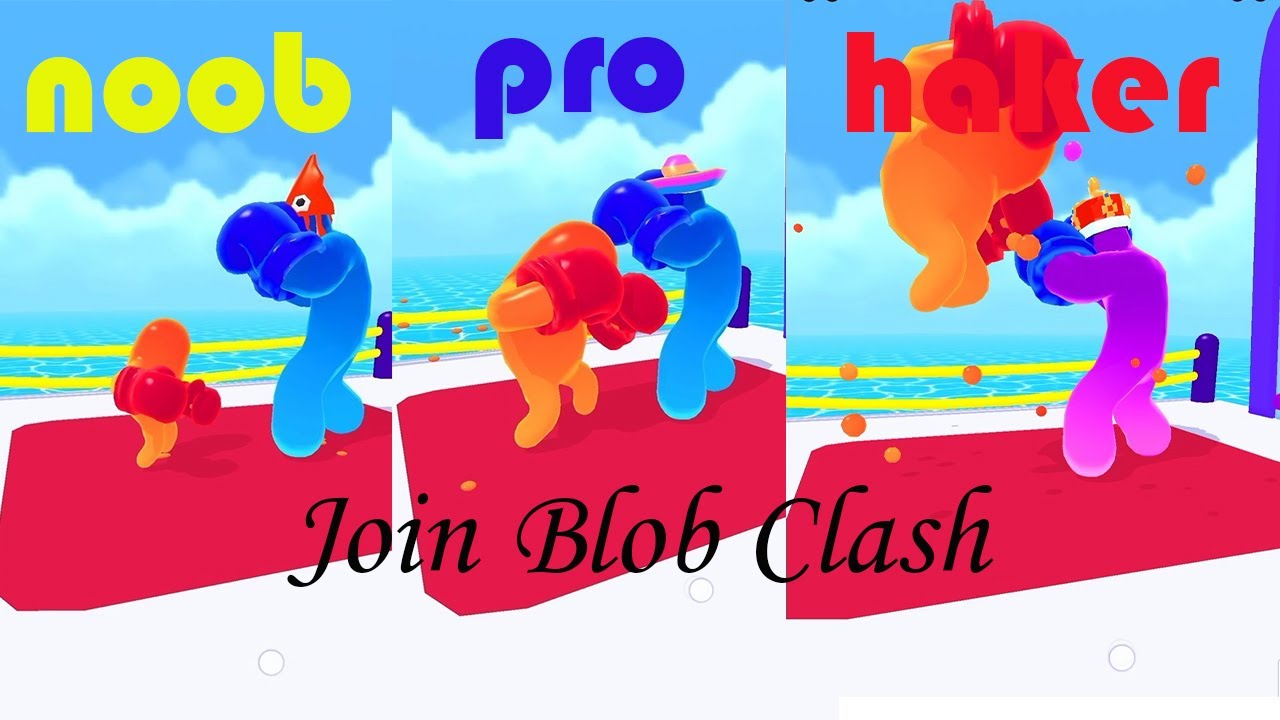 NOOB vs PRO vs HACKER - Join Blob Clash