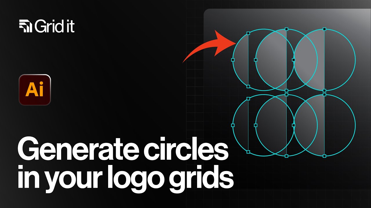 How to Create Circle Logo Grids - EASY!