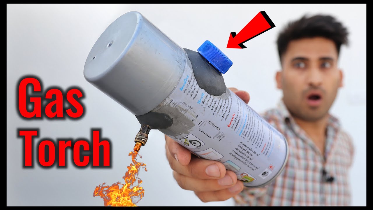 Paint Spray से बनी Gas Torch कितना Work करेगी || How To Make Gas Torch