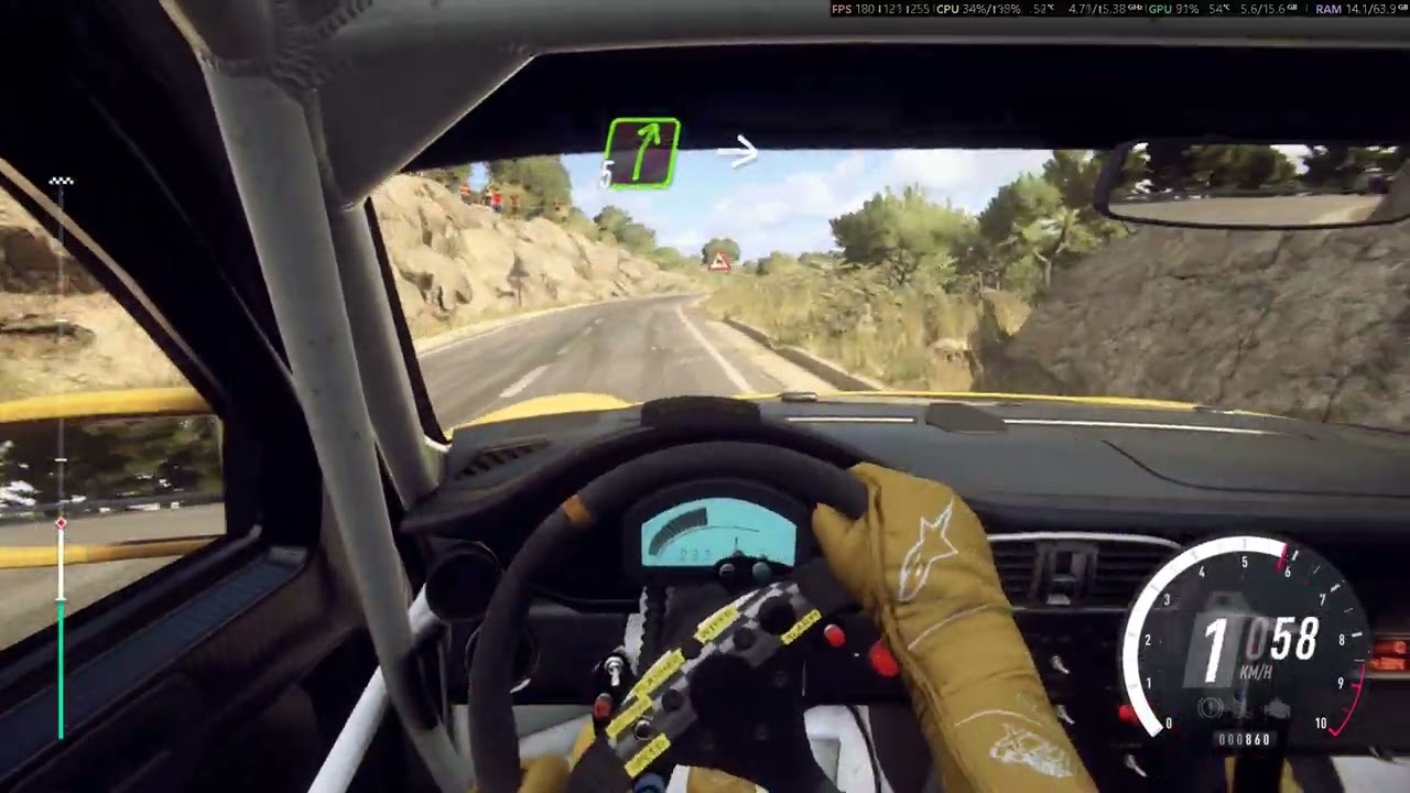 Dirt Rally 2.0 Porsche 911 online event Rally GT Spain 8th place