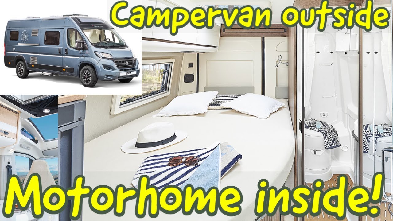 Dreamer D62 Select. Campervan on the outside, motorhome on the inside :.