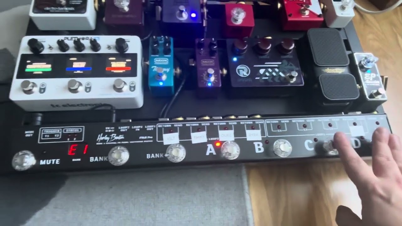 Harley Benton FXL8 Pro and MIDI with Plethora X3