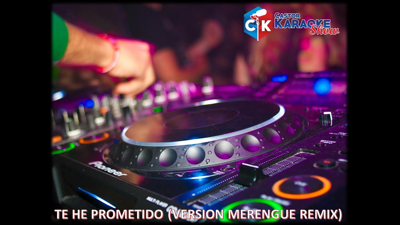karaoke te he prometido version merengue remix #merengue #karaoke #tiktok #tiktokvirales #venezuela
