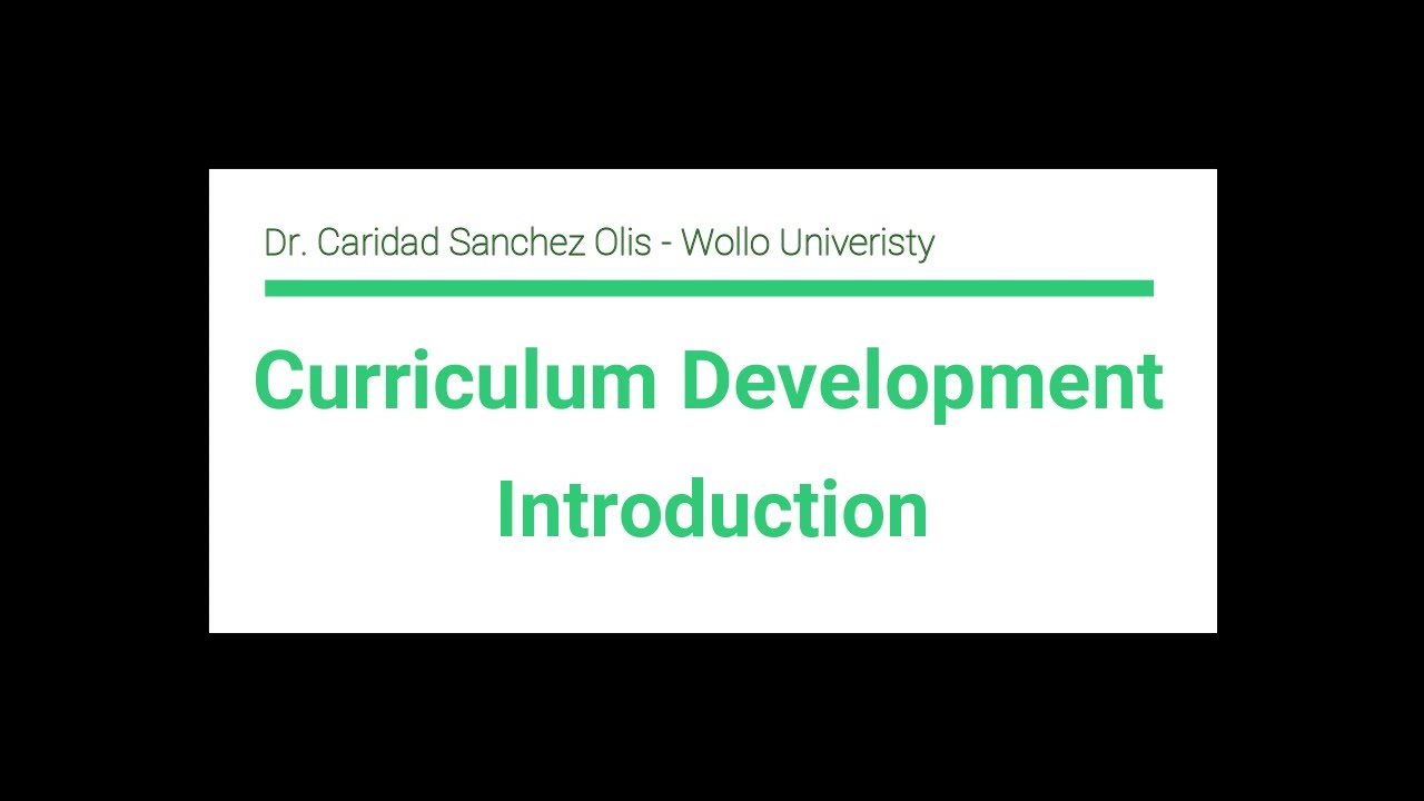 Nursing Curriculum Development Introduction