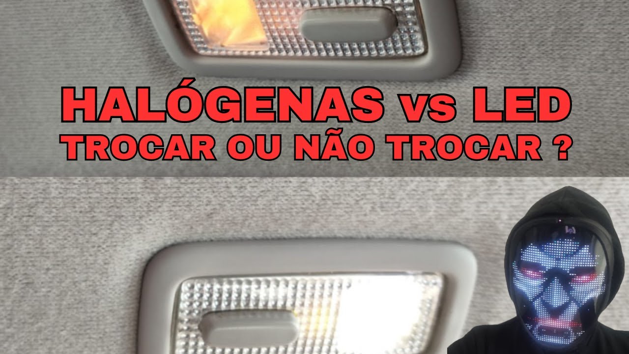 Halógenas vs Led , troquei as Lâmpadas internas do Citroën C3. Será que ficou bom?