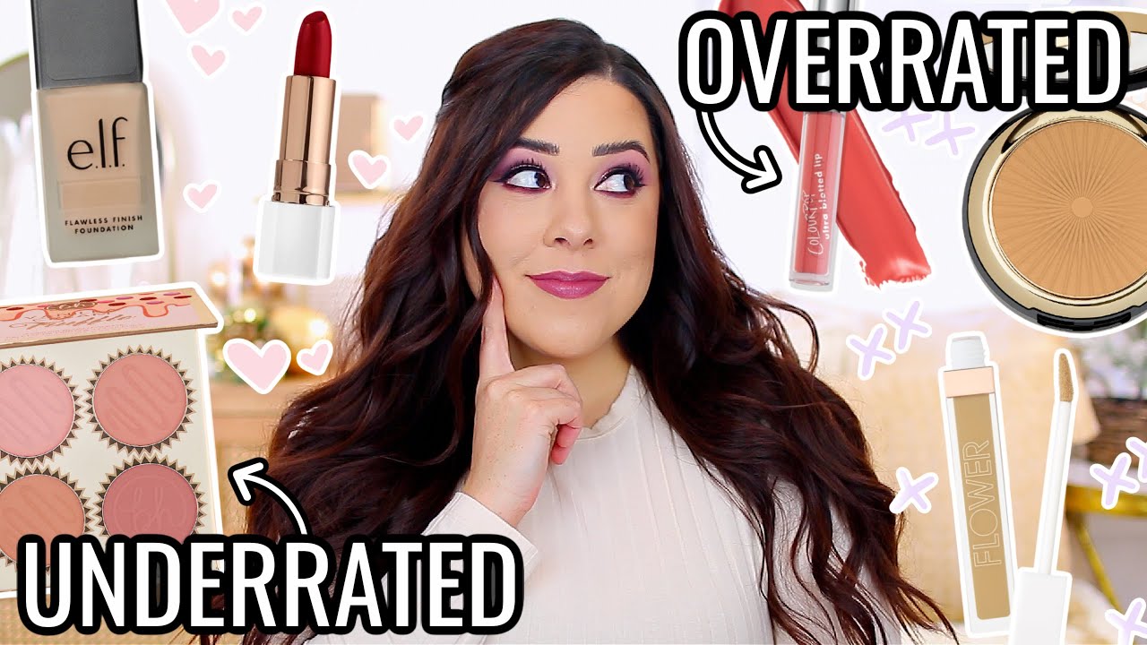 15 OVERRATED & UNDERRATED DRUGSTORE MAKEUP PRODUCTS!