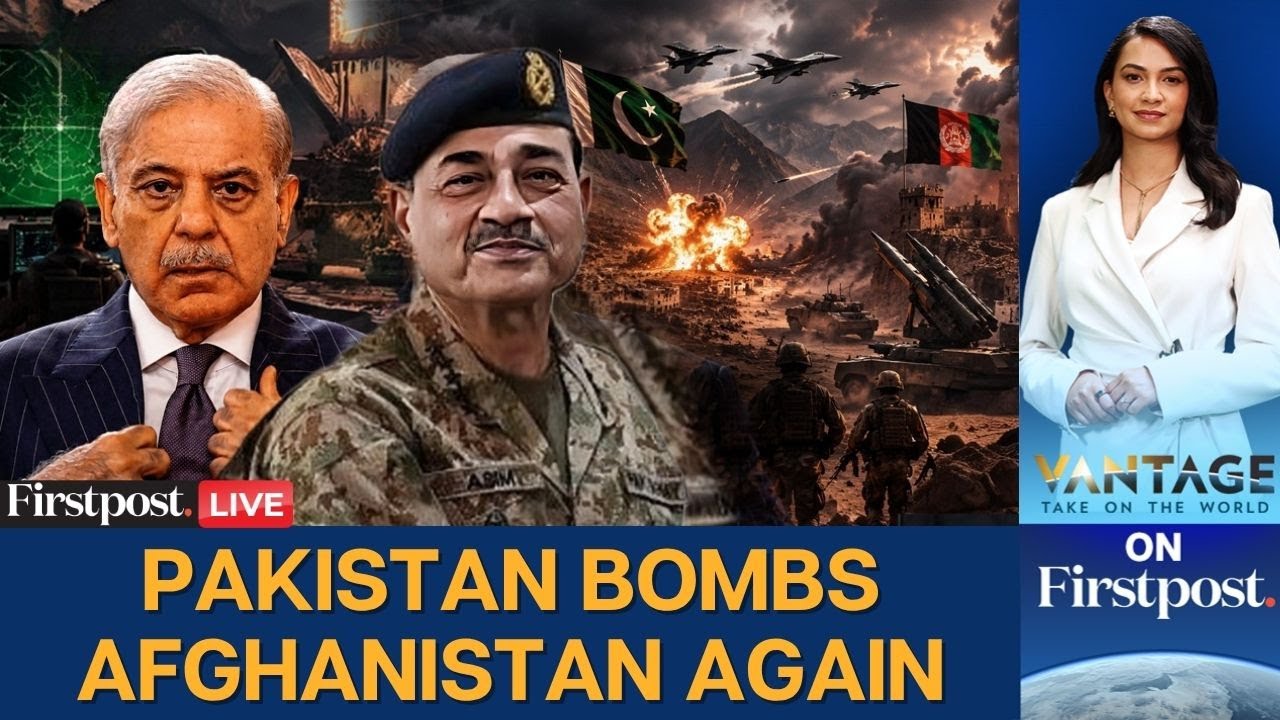 Pakistan Renews Deadly Airstrikes In Afghanistan, Civilians Killed | Vantage on Firstpost  | LIVE
