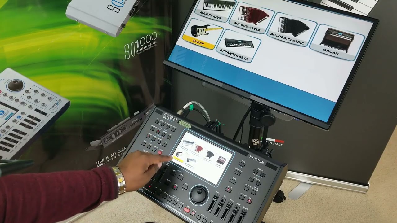 Гитара KETRON SD90 AJAMSONIC SOLO & DUO - Исполнение песни