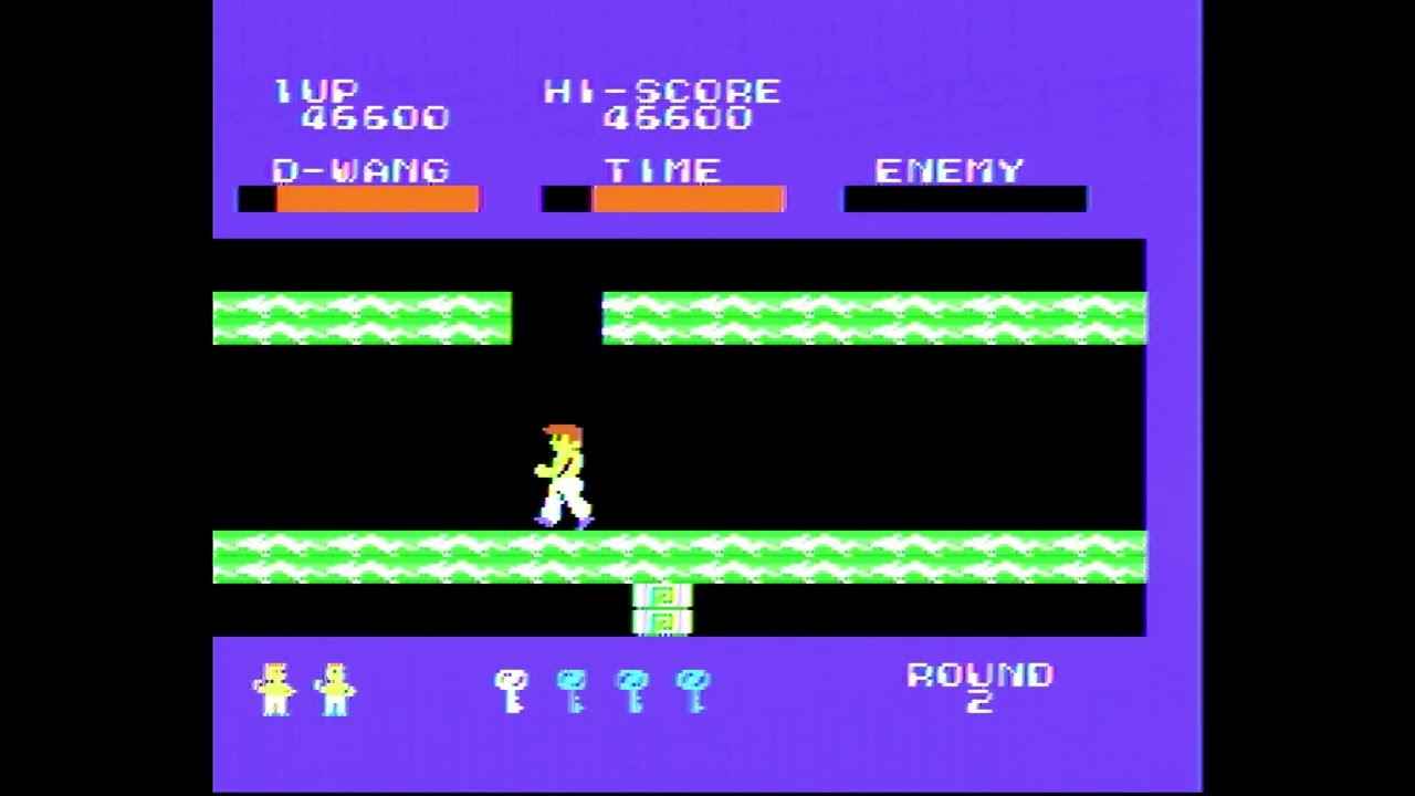 Dragon Wang : Sega SG-1000 Gameplay