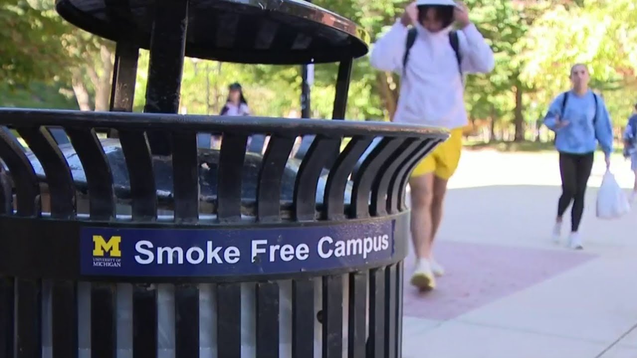 University of Michigan bans vaping, smokeless tobacco on campus