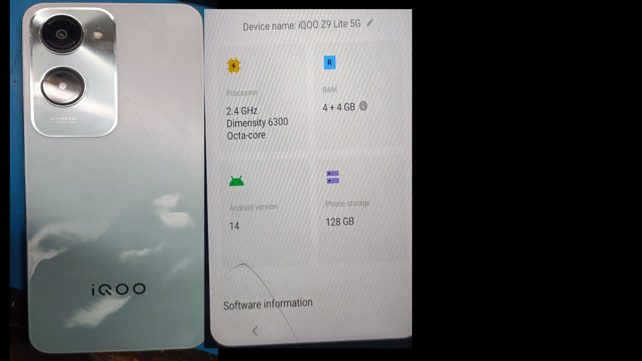 iqoo z9 Lite 5G Frp bypass