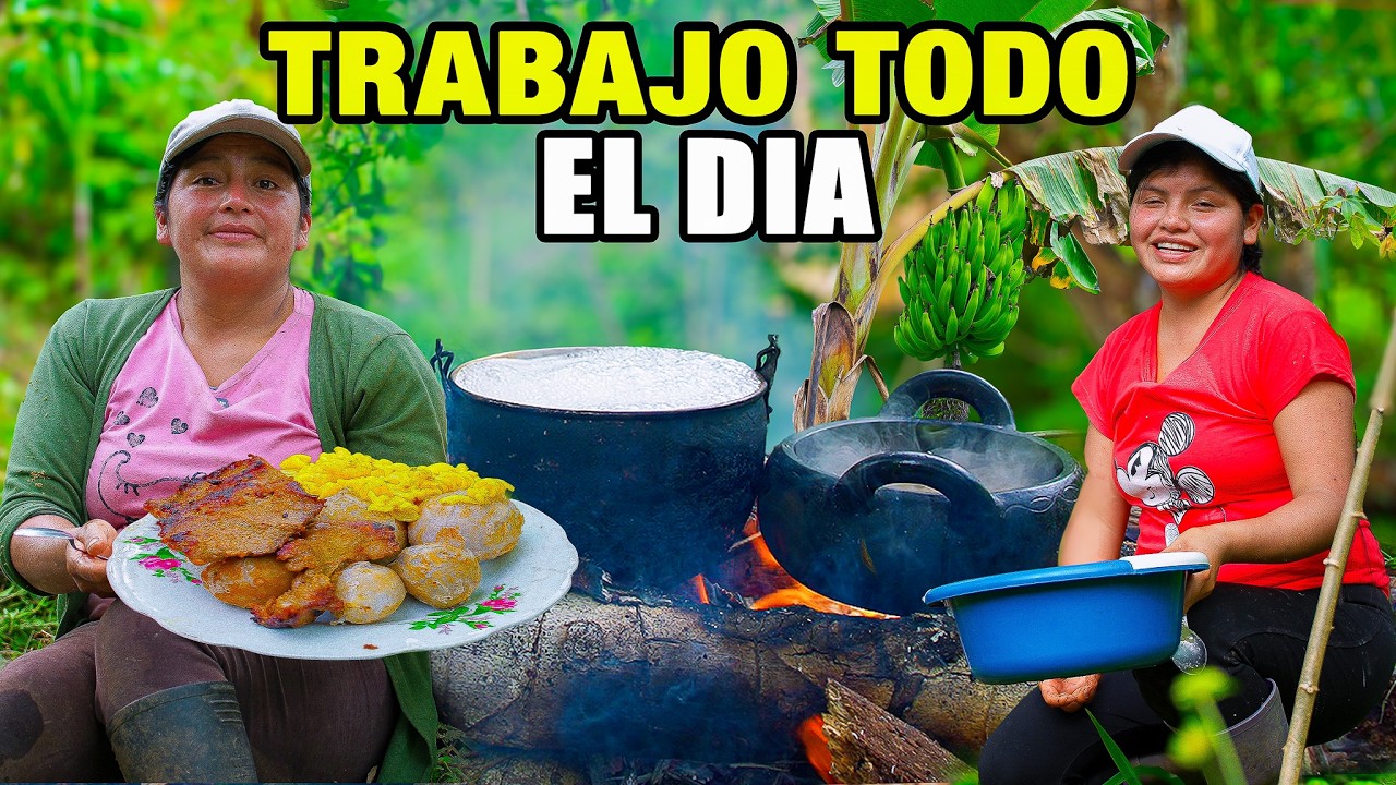 Sorprendí a mi mamá en el campo con su almuerzo favorito- NATHALIA