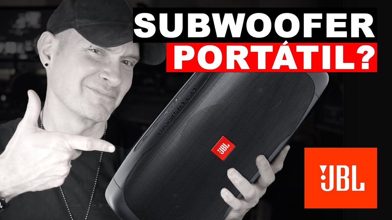 Subwoofer o bocina Bluetooth? EXTRAÑO!! ¿Tu lo Conoces? - JBL BassPro Go!