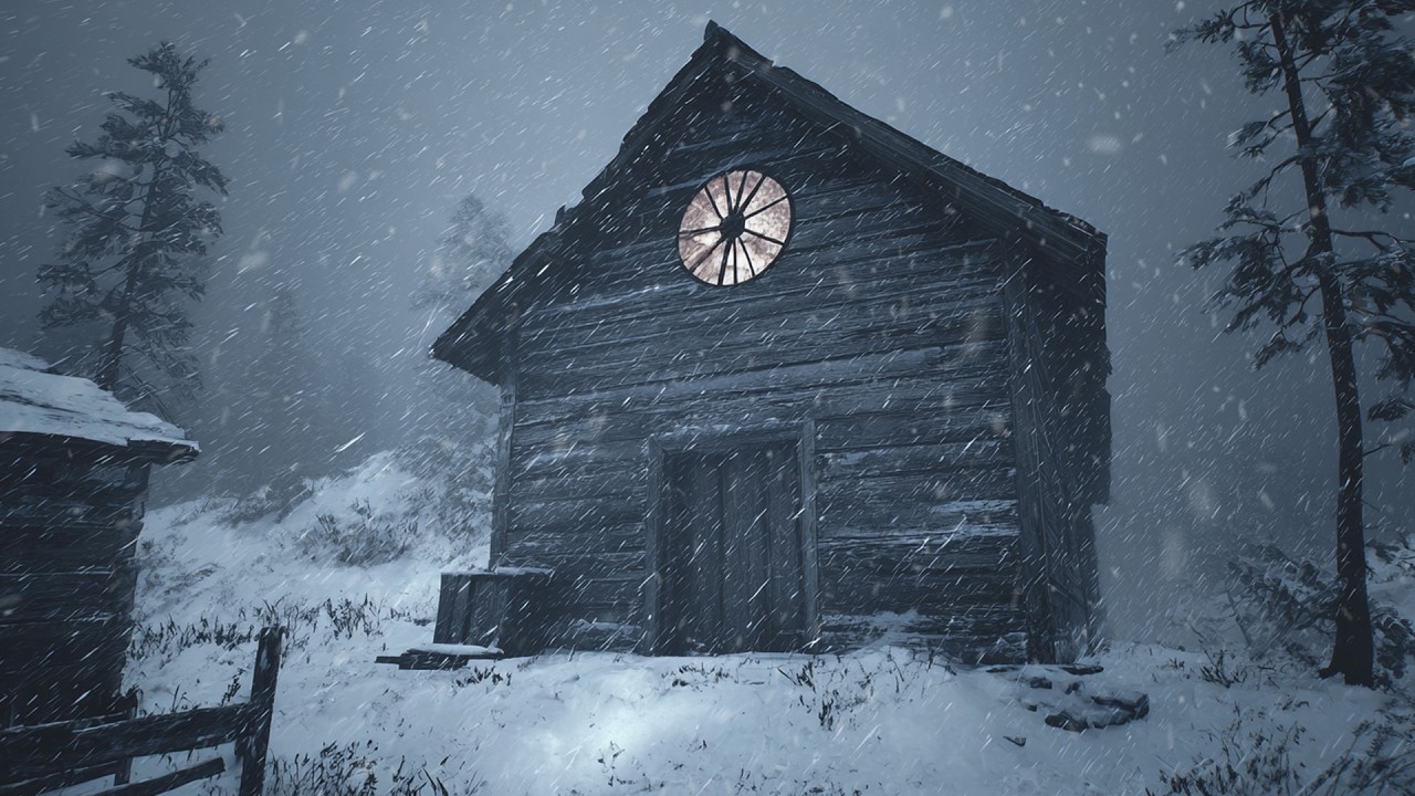 Freezing Blizzard Winter Storm For Sleep | Cozy house in a snowstorm in the middle of the forest
