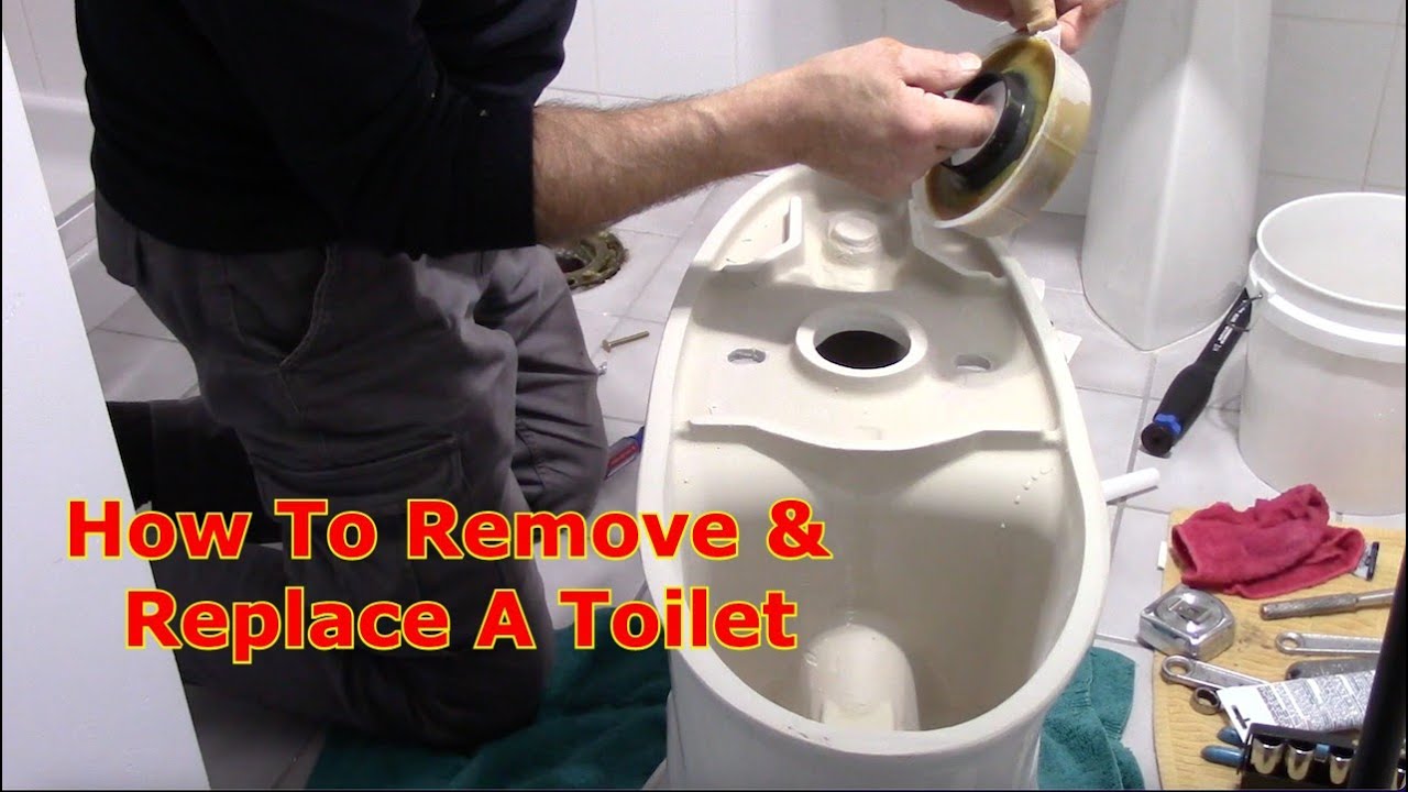 How To Replace A Toilet / Beginner Tutorial