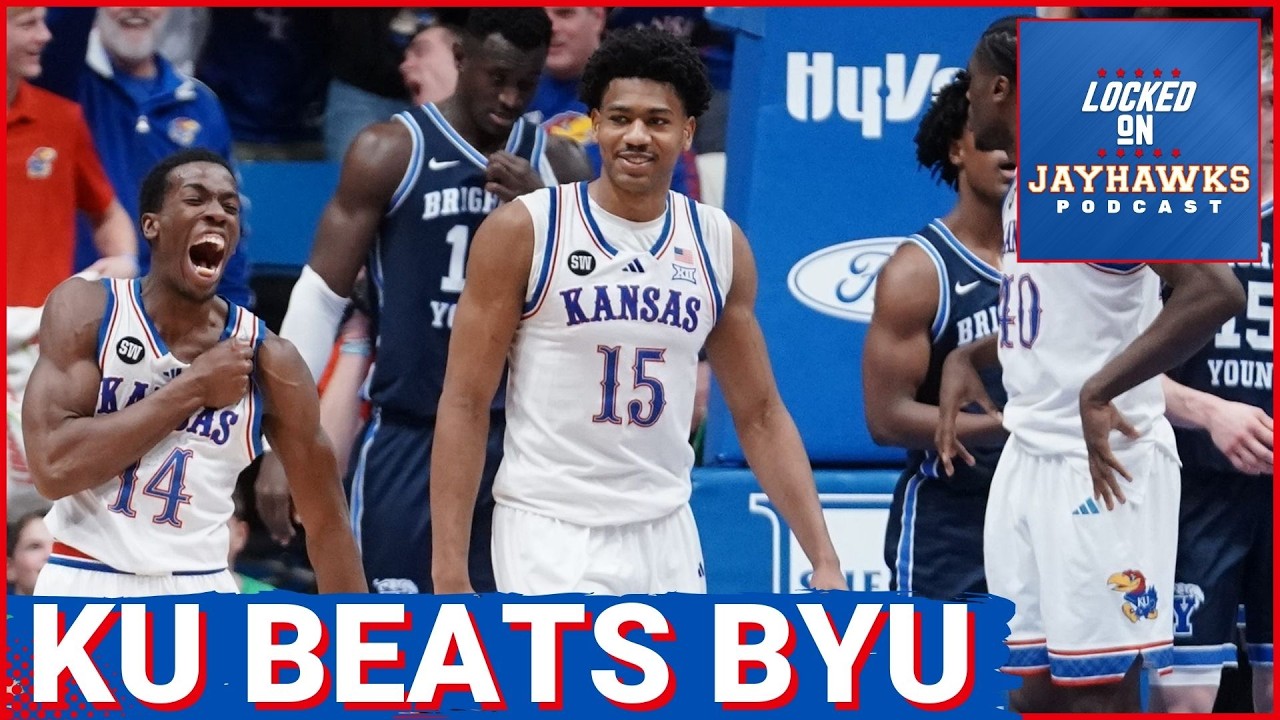 Kansas Jayhawks Beat BYU Cougars Behind Bryson Tiller, Darryn Peterson's 1st Half Explosion