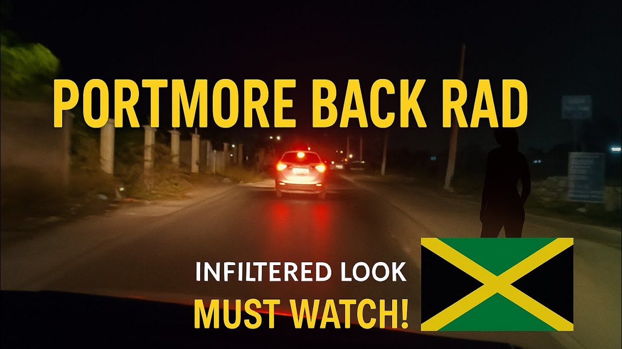 Night Life in Portmore Back Road 🇯🇲 | Must Watch!